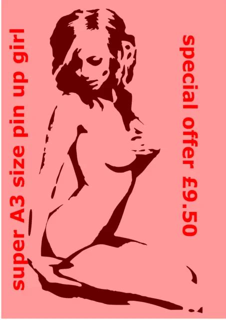 Sexy Pin Up Girl Stencil A Size Nude Girl Stencils Art Airbrush Paint My Xxx Hot Girl