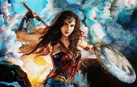 Wonderwoman Dc Dccomics Comics Background Art