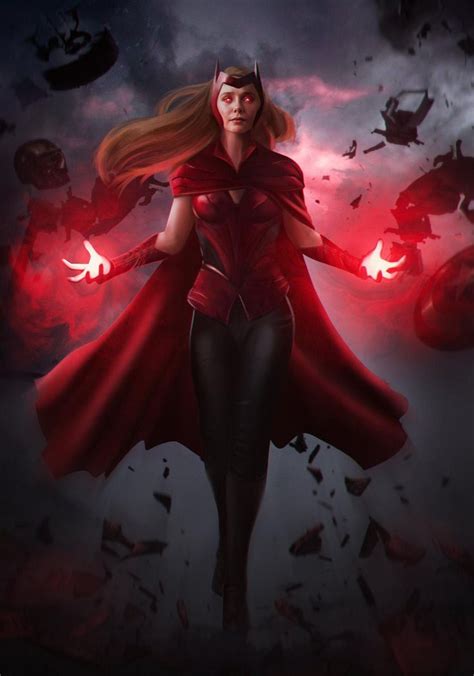 Wanda Maximoff Art Print In 2021 Scarlet Witch Marvel Marvel
