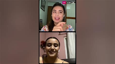 swastima khadka and niti shah having a good conversation with each other respect ok youtube