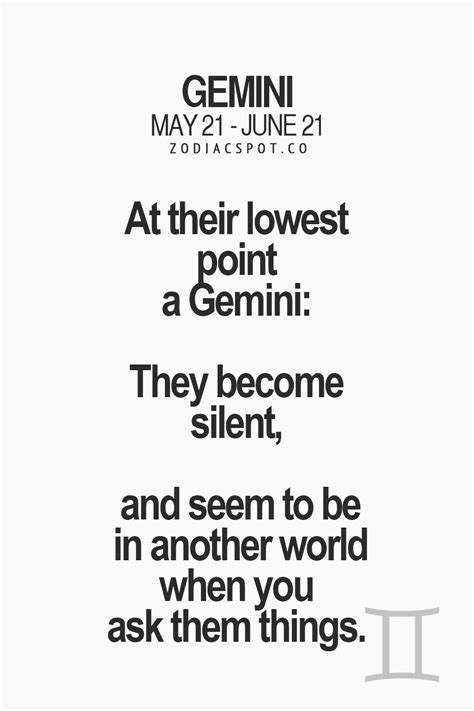 Find the best gemini quotes, sayings and quotations on picturequotes.com. Pin on Me (Feelings)