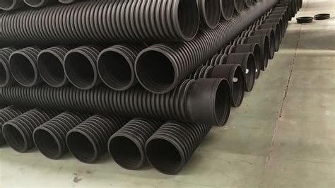 10 Inch Diameter 10 Ft Corrugated Drain Pipe Gated Irrigation