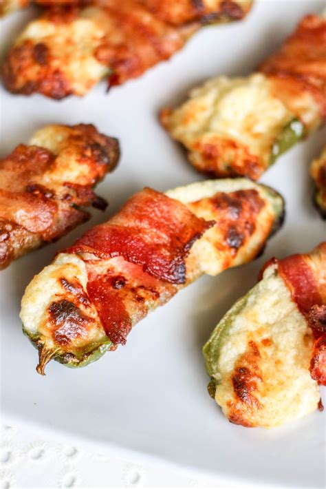 Air Fryer Bacon Wrapped Jalapeno Poppers Low Carb Keto Friendly My