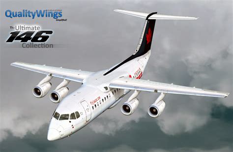 Airdailyx Quality Wing Bae 146avro New Liveries