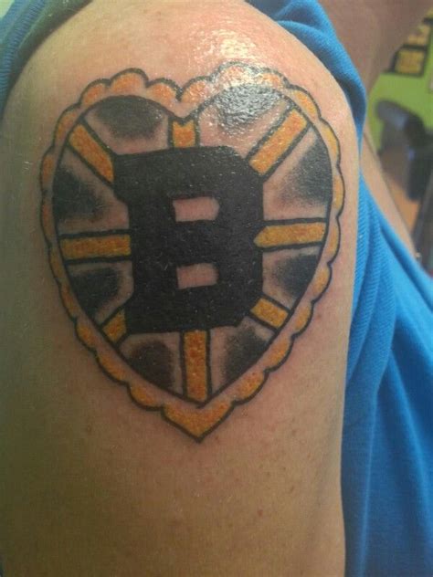 Because I Love My Bruins Boston Bruins Bruins Tattoos