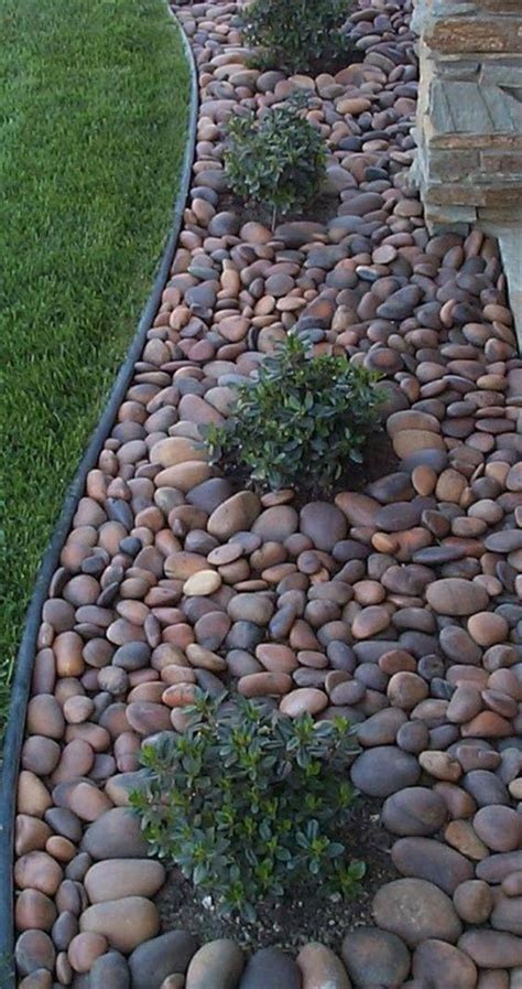 Landscaping With River Rock Best 130 Ideas And Designs Front Yard