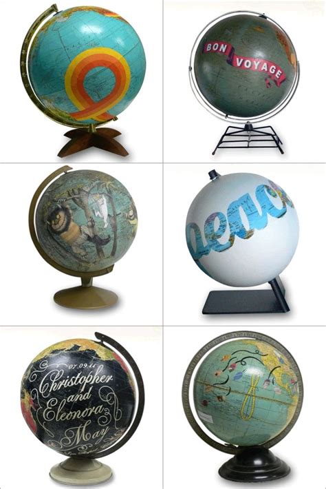 The World Spins Madly On Globe Diy Projects World