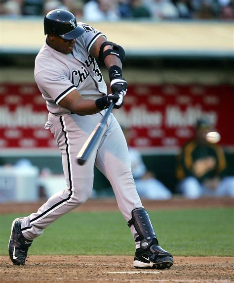 Frank Thomas - Hall of Famer | White sox baseball, Chicago white sox