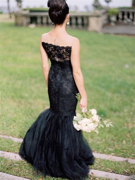 20 Beautiful And Bold Black Wedding Dresses Chic Vintage Brides