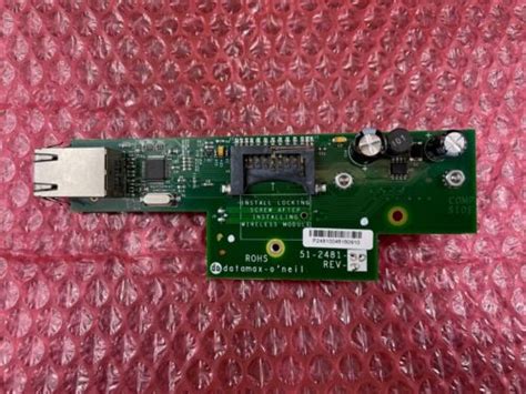 Datamax I Class Mark Ii Network Ethernet Adapter Kit Opt78 2887