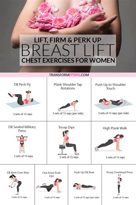 chest exercises for women to lift and perk up breasts this 2020 [very effective ] chest