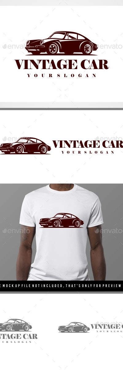 Vintage Car Classic Car Logo By Blissfulmotion Graphicriver