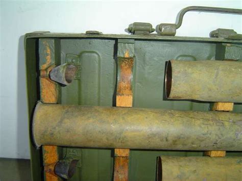 Ww2 45 Mm Anti Tank Gun 5 Round Ammo Box Grenades And Ammo Related