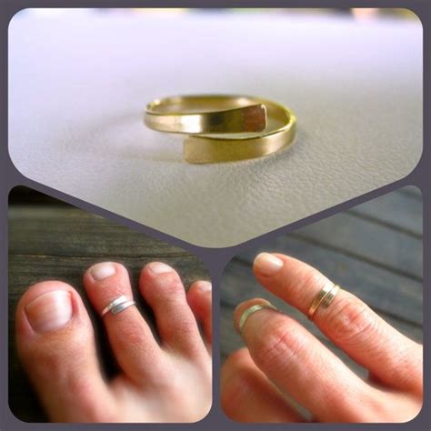Toe Ring Knuckle Ring Midi Ring Silver Toe Ring Gold Toe Etsy Midi