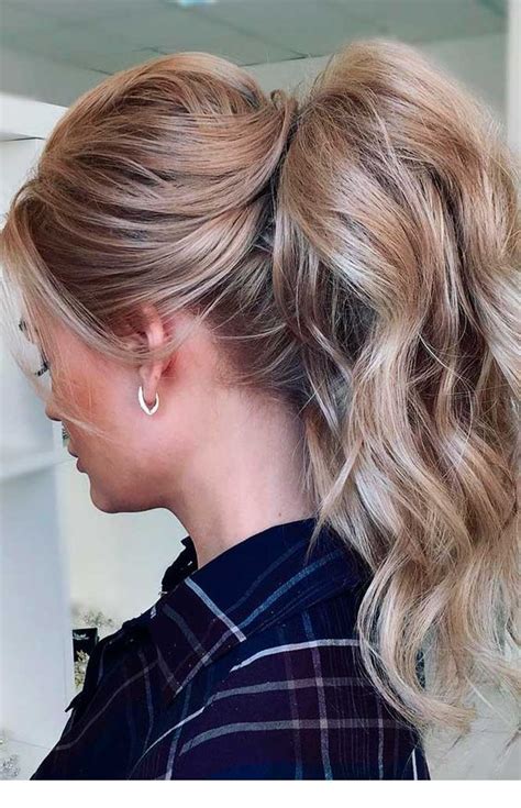 Cute Curly Ponytail Hairstyles Hairstyle Catalog