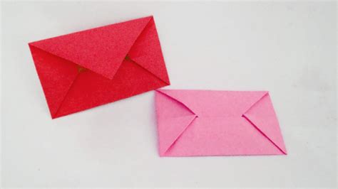 How To Make Origami Envelope No Glue Youtube