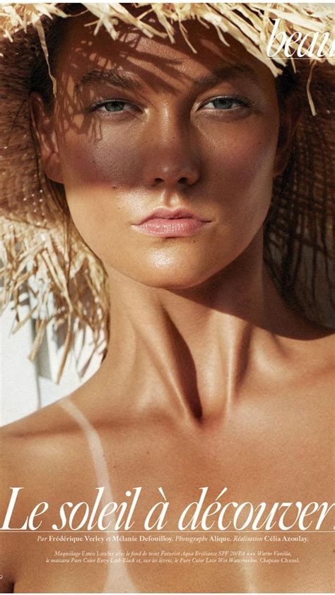 Alique X Vogue France Ft Karlie Kloss Karlie Kloss Beauty Editorial