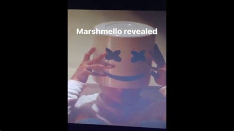 Marshmello Face Reveal Youtube