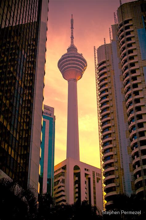 Kl Tower Kuala Lumpur Malaysia By Stephen Permezel Redbubble