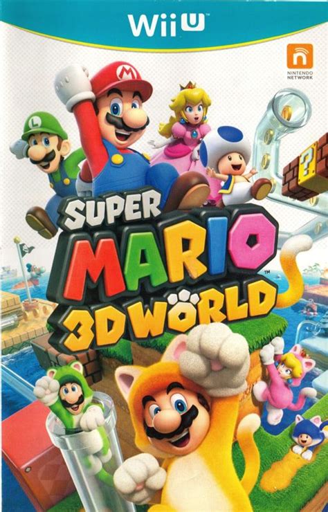 Super Mario D World Wii U Box Cover Art Mobygames