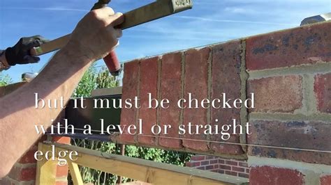 The Fine Art Of Brickwork Soldier Course 2 Youtube