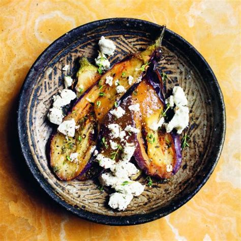 Nigel Slaters Delicious And Easy Aubergine Honey Sheeps Cheese
