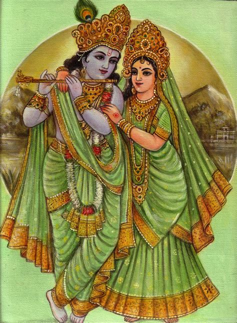 Lord Krishna And Goddess Radha Photo God Pictures