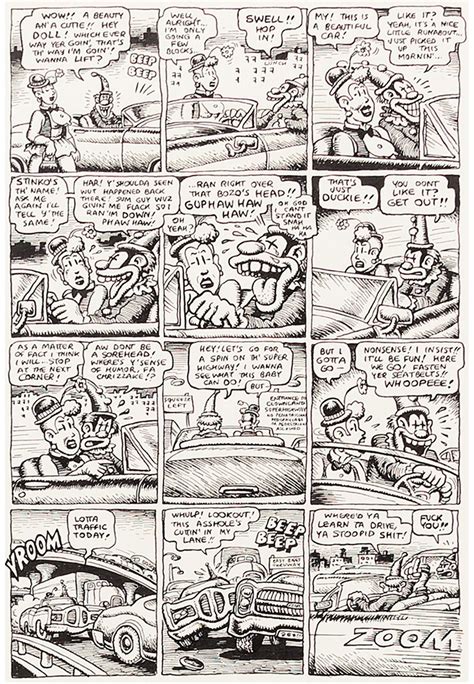 Frenchcurious Robert Crumb Your Hytone Comics Planches