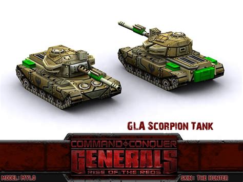 Gla Scorpion Tank Image Rise Of The Reds Mod For Candc Generals Zero