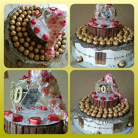 Es sollten ein paar dicke, fette klassiker dabei sein (franfurter. Diamanten hochzeit Torte, Kuchen, Süßigkeiten, 60 jahre ...