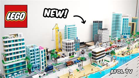 Massive Custom Lego City Last Update Of 2022 Youtube