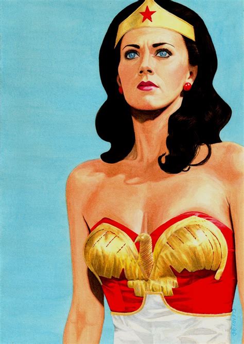 Wonder Woman Lynda Carter By Promethean Arts On Deviantart Wonder