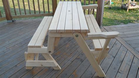 26 Woodworking Plans Free Folding Picnic Table Bench Plans Pdf Images Wood Diy Pro