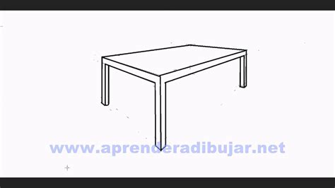 How To Draw A Table In Perspective Things To Draw Youtube