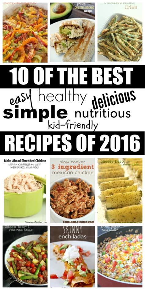 Top 10 Best Healthy Recipes From 2016 Sitetitle