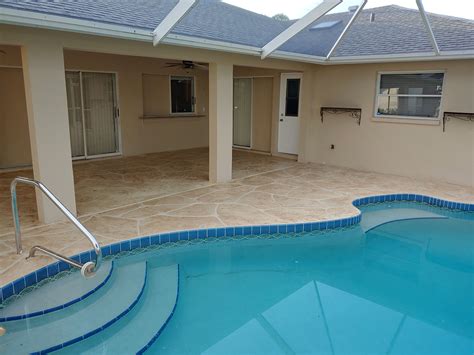 We are here for maintain your pool like new swimming. Pool Deck resurfacing in Cape Coral and Fort Myers FL ...