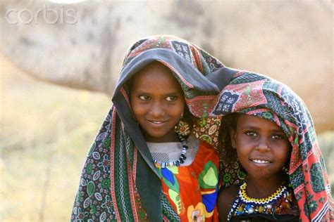 Afar Girls At Their Nomadic Camp 42 63266848 Rights Managed Stock