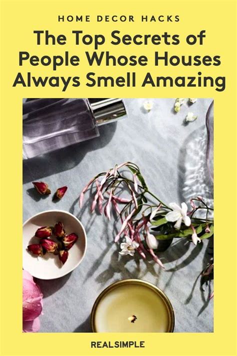 Secrets Of People Whose Houses Smell Amazing Experts Give Us Easy And