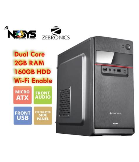 Zebronics Desktop Screen Size 16 Memory Size 2gb At Rs 12555 In
