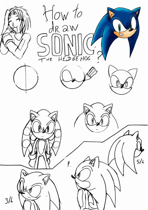 How To Sonic The Hedgehog By Raianonzika On Deviantart