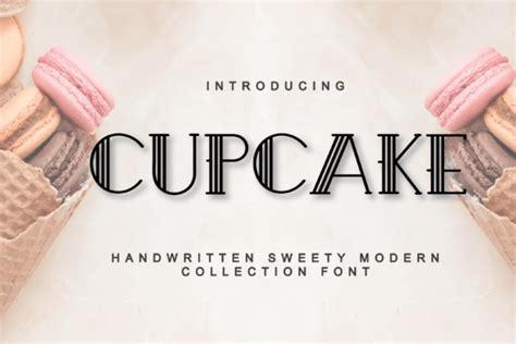 Cupcake Font By Hlstudio · Creative Fabrica