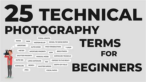 This Video Explains 25 Important Photography Terms That Every Beginner