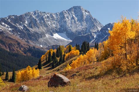 Capitol Peak Autumn Elk Mountains Colorado Mountain Photography By