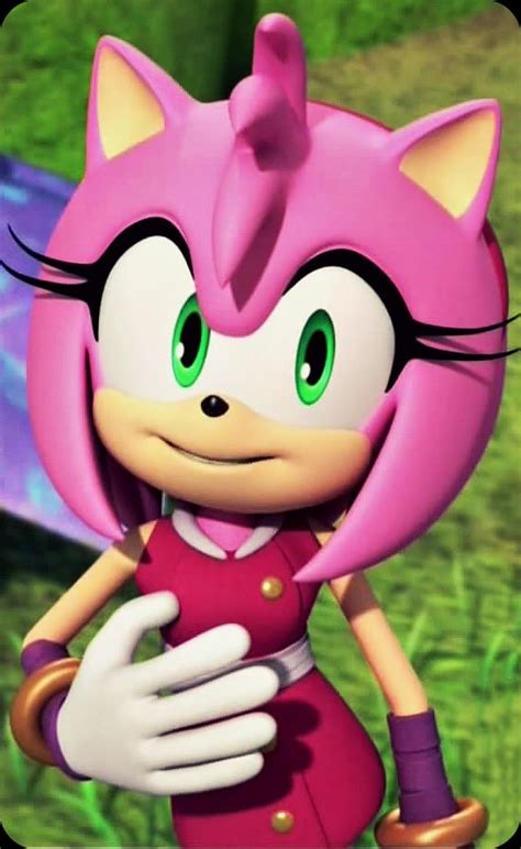 Sonic Boom Amy The Hedgehog Sonic Sonic And Amy