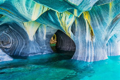 It has gargoyles, grottos, and this spiral. marble caves chile patagonia - Fun Life Crisis