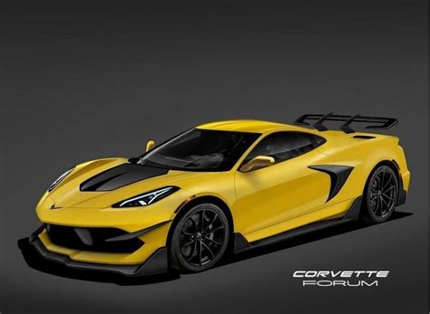 This Rendering Of The Chevy C Corvette Zr Represents Ford S
