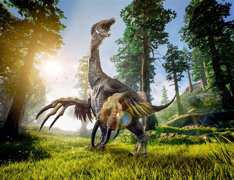 Therizinosaur With Scissor Like Claws Discovered In The Uk