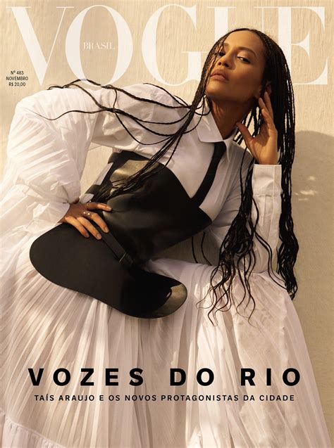 Taís Araujo é A Cover Girl Da Vogue De Novembro Especial Rio De Janeiro