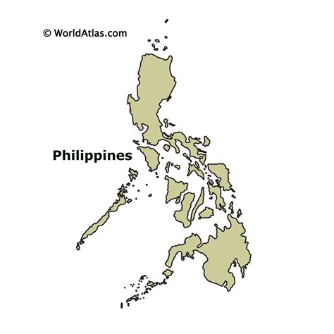 Philippines Maps And Facts Philippine Map Philippines