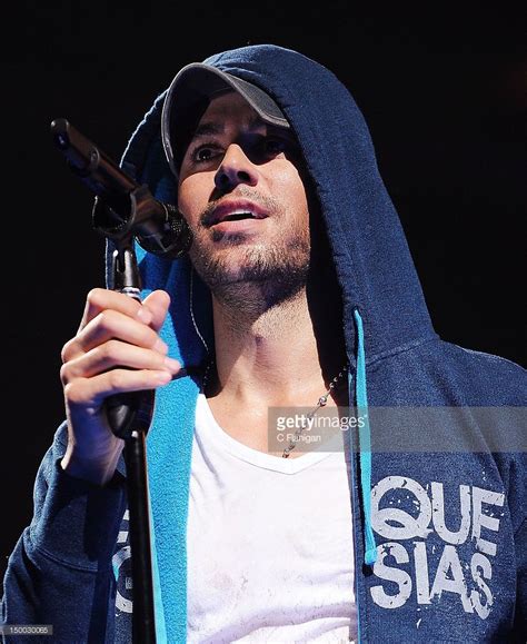 Enrique Iglesias Performs During His North American Tour At Hp